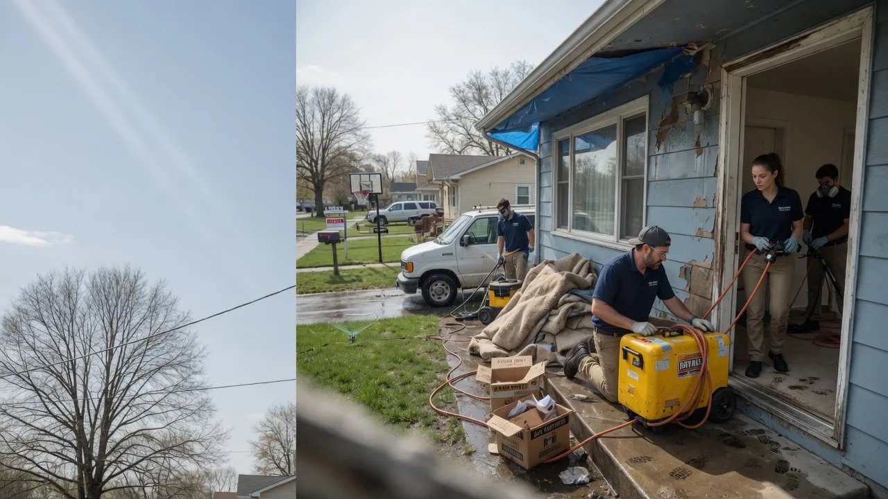 Basement Flood Cleanup in Saint James, MO near me